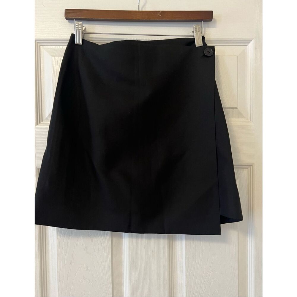 COS Black A-Line Skirt